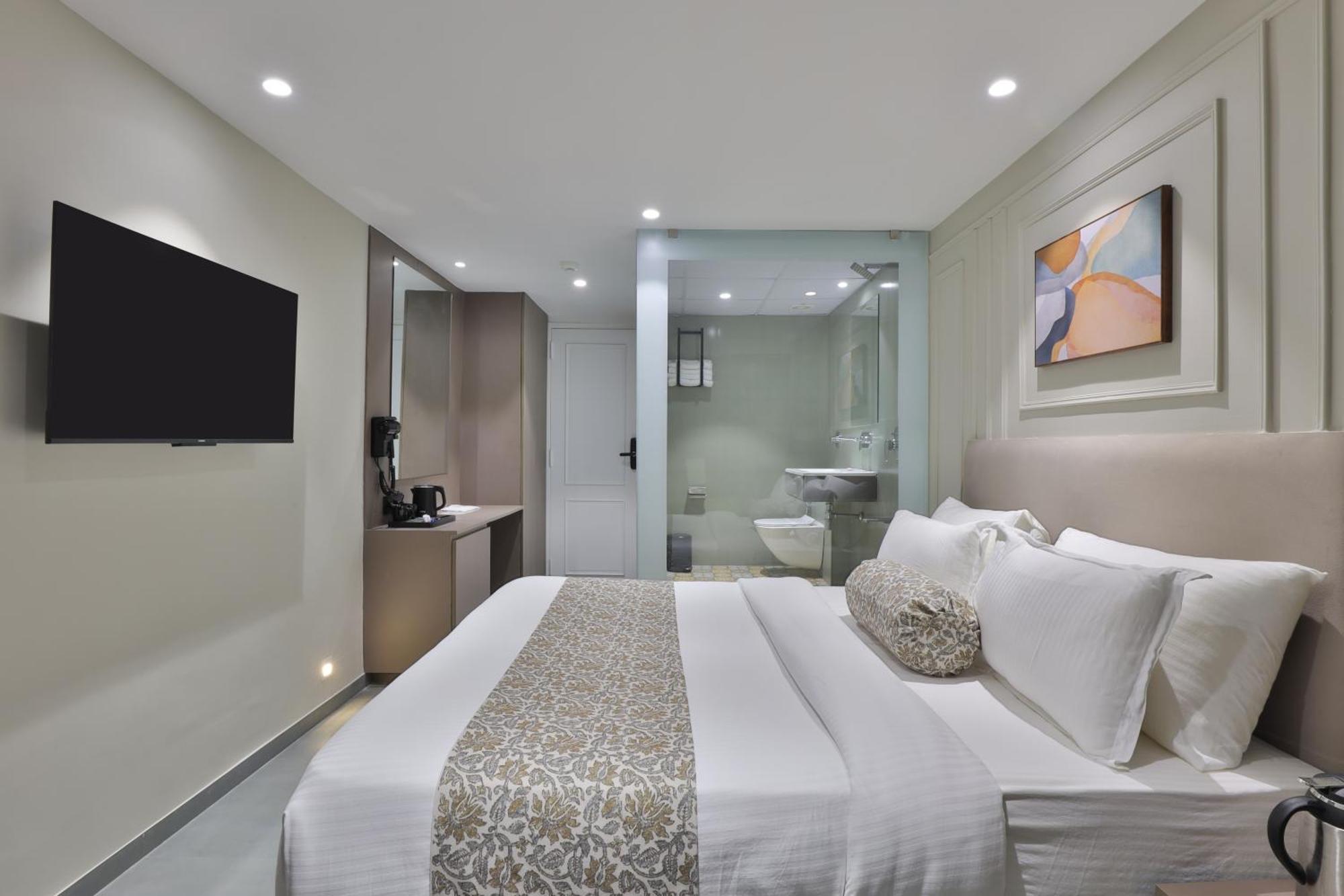 Hotel The Grand Suites Ahmedabad Esterno foto